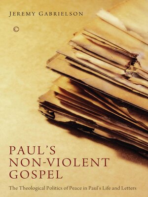 cover image of Paul's Non-Violent Gospel